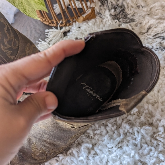 NWT Caborca women's cowboy boots booties size 6 Made in Mexico - Picture 6 of 11